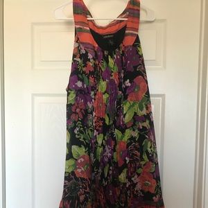 Floral Sleeveless Tunic
